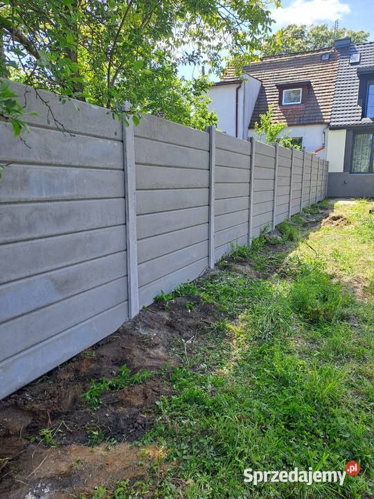 Ogrodzenia betonowe Głogów dolnośląskie