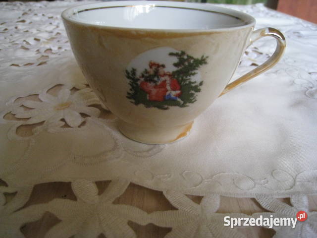 Filiżanka porcelanowa z okresu PRL Ćmielów Częstochowa