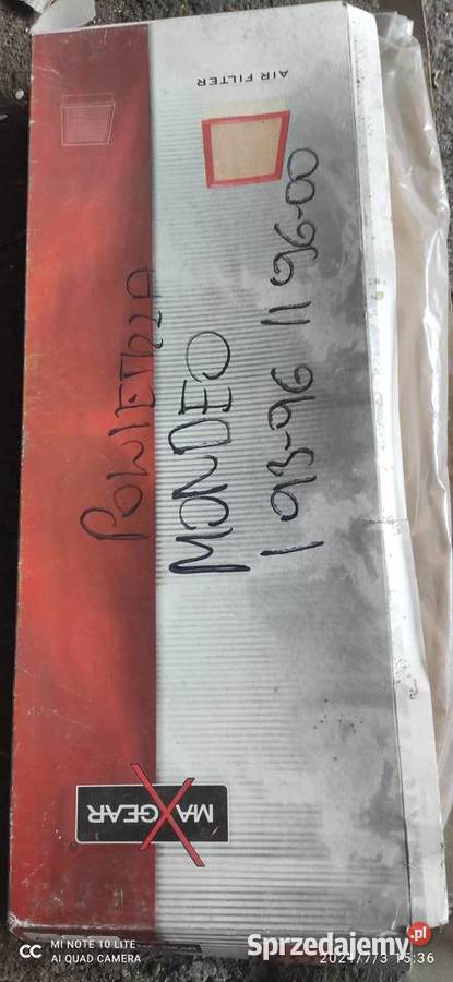 Filtr powietrza FORD MONDEO I sedan GBP 16 i 16V Koronowo