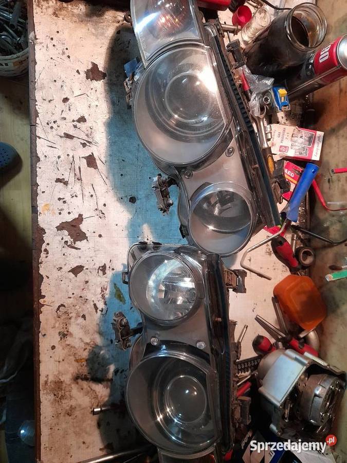 Lampy xenon bmw e46 compact Rok produkcji 2003 dolnośląskie Świdnica