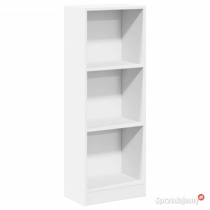 Regał biały 40x24x109 materiał drewnopochodny mazowieckie Warszawa