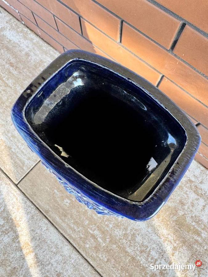 Wazon ceramiczny wysoki dzban na kwiaty stylowy