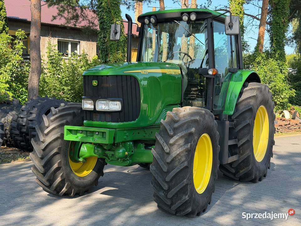 John Deere 6920 JD 6610 Ares 640 Renault 6230 Laskowiec