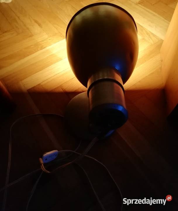 Kolekcjonerska lampa biurowa z PRLu Kraków