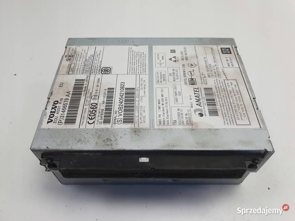 Volvo V40 II V60 S60 II CZYTNIK PŁYT CD radio lubelskie