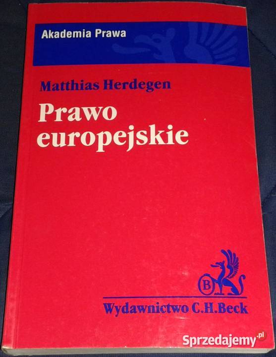 Prawo europejskie Akademia Prawa Herdegen