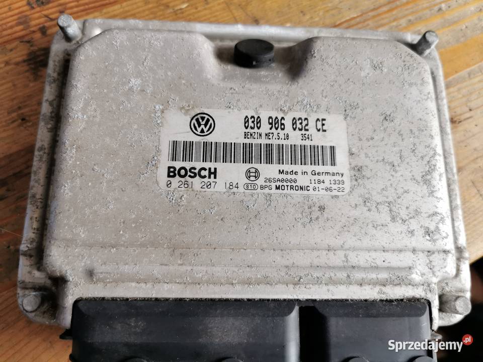 komputer silnika vw polo 6n2 10 030906032CE osobowe wielkopolskie Margonin