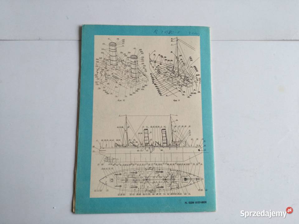 Mały Modelarz 71985 Lodołamacz Krasin śląskie Dąbrowa Górnicza