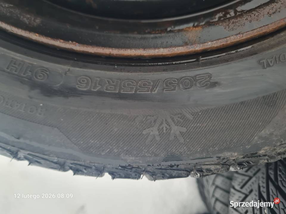 koła zimowe 20555R16 Grajewo sprzedam