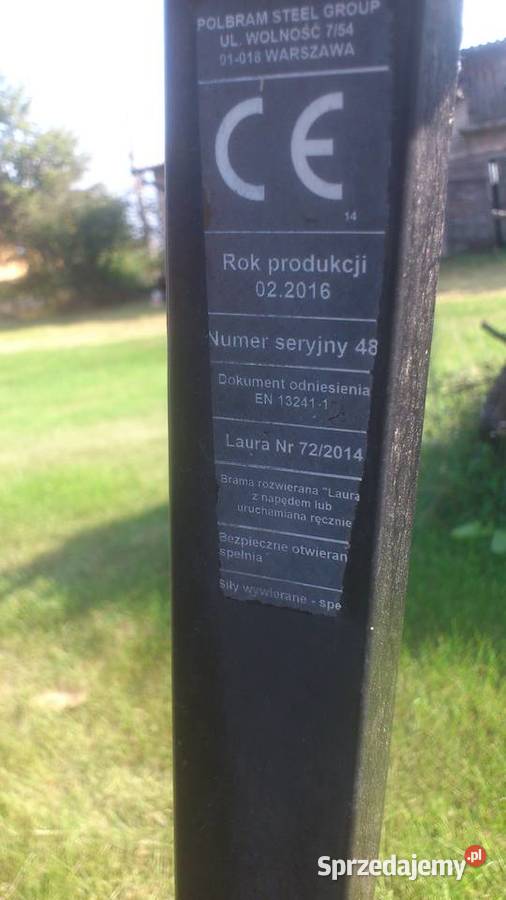 brama dwuskrzydłowa LAURA Ogrodzenia i bramy Sobienie-Jeziory