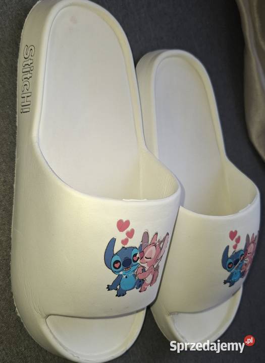 Klapki Stitch i Angel slides rozmiar 40 41 lubuskie Zielona Góra