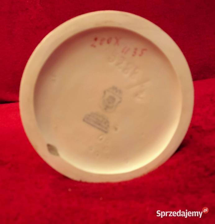 Stara porcelana duży wazon ręcznie mal ABerhmann Gniezno