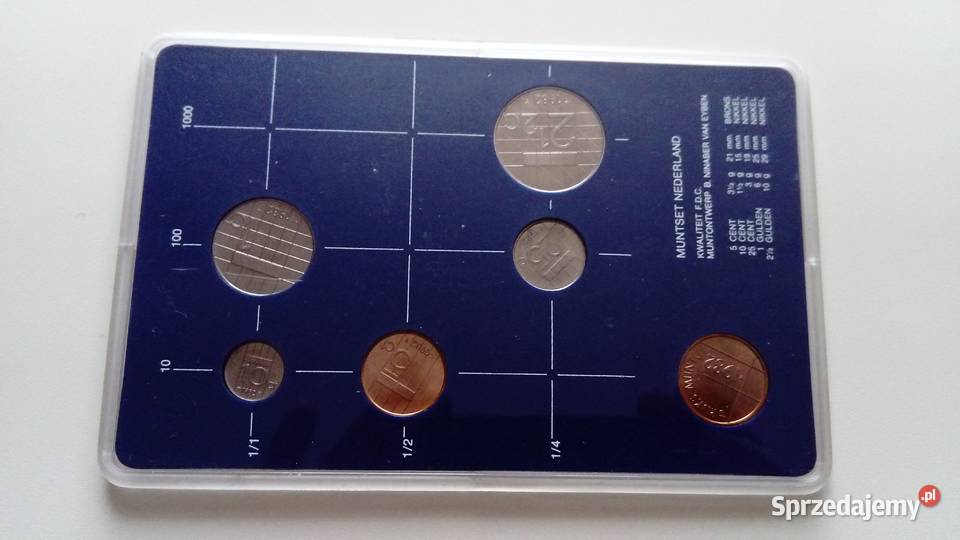 Zestaw rocznikowy monet 1982 r wielkopolskie Mosina sprzedam