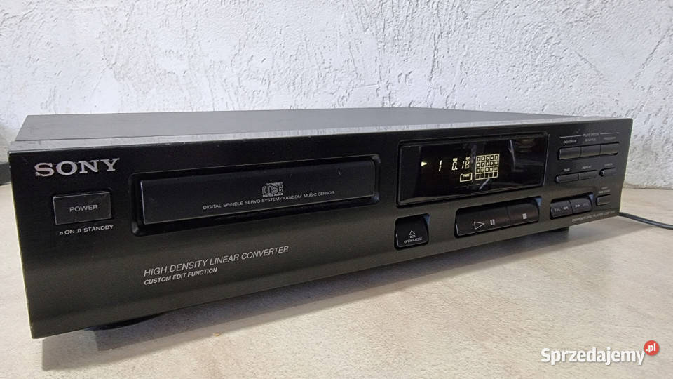 SONY odtwarzacz kompaktowy CD player CDP 212 wielkopolskie Międzychód