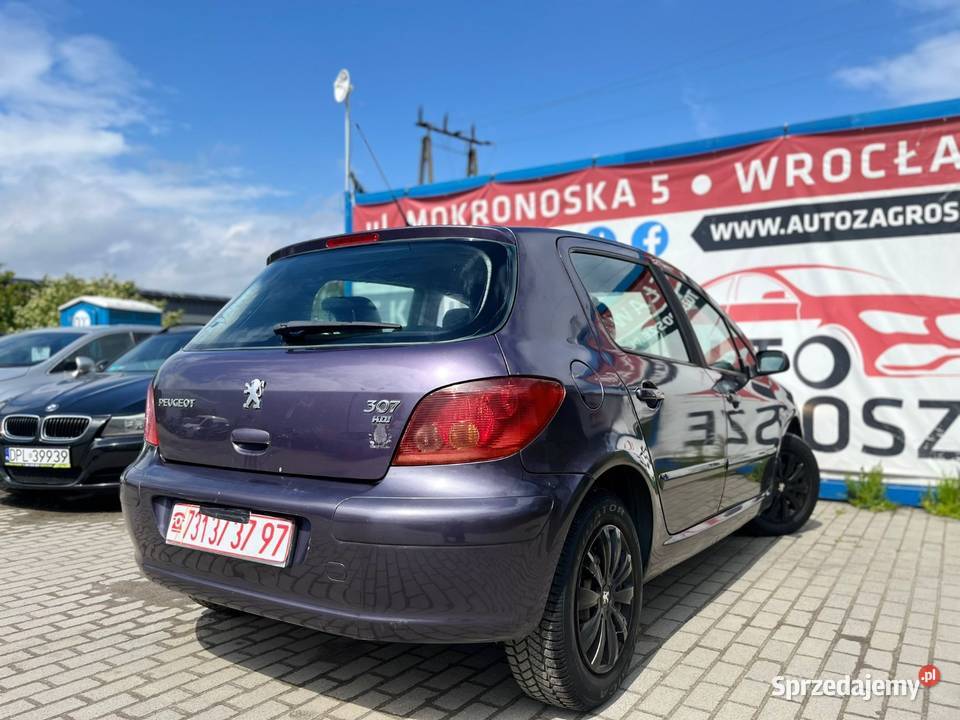 Peugeot 307 20 HDI Klimatyzacja Radio Wrocław