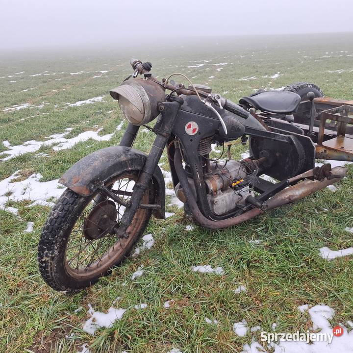 Emw bmw trójkołowiec silnik na chodzie