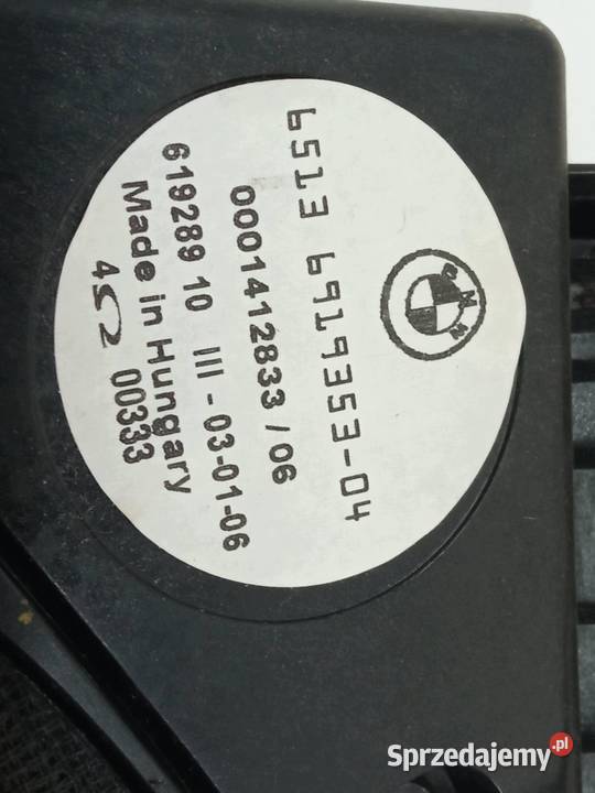 GŁOŚNIK KOMPLET 6919353 6919354 Bmw Seria 5 V Rok produkcji 2006