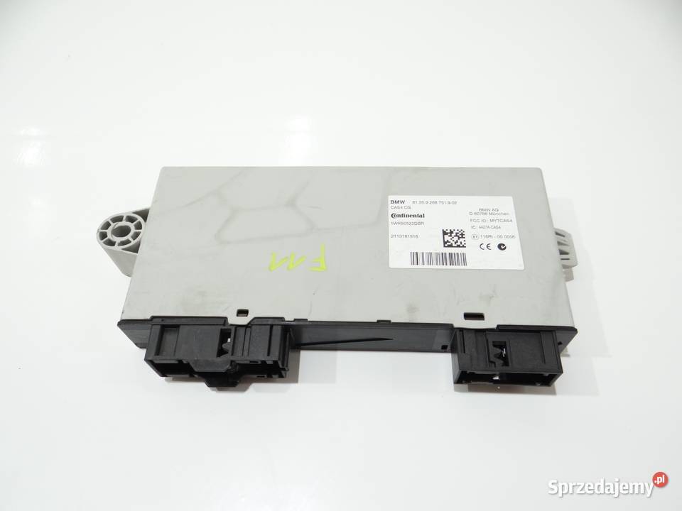 MODUŁ STEROWNIK SILNIKA BMW F10 F11 9268751 osobowe Strzyżewice sprzedam