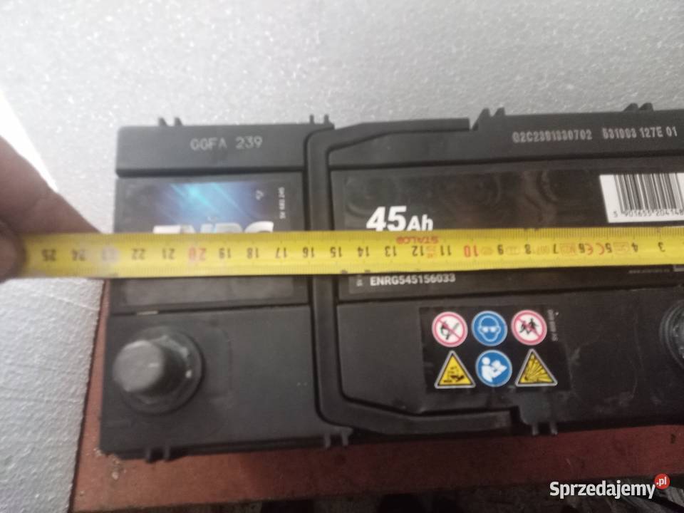 Akumulator Honda 45 ah 330 Amper używany Wadowice