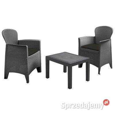 ProGarden 3cz zestaw mebli ogrodowych Akita z Meble ogrodowe