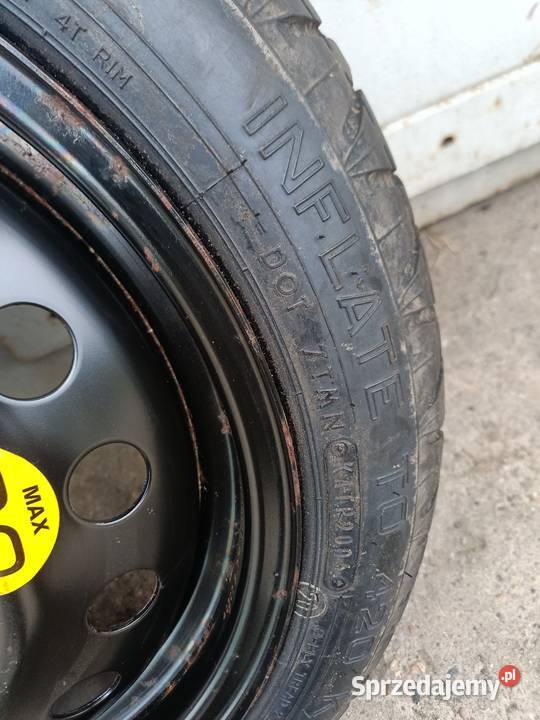 Koło dojazdowe zapasowe nissan notte Blachownia