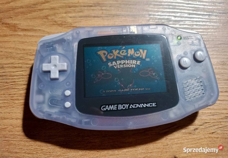 Game Boy Advance gra Pokmon Sapphire Wandzinów