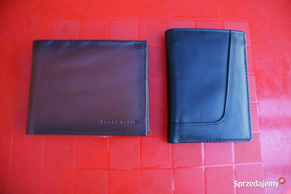 Dwa Portfele Dla mężczyzn warmińsko-mazurskie Olsztyn