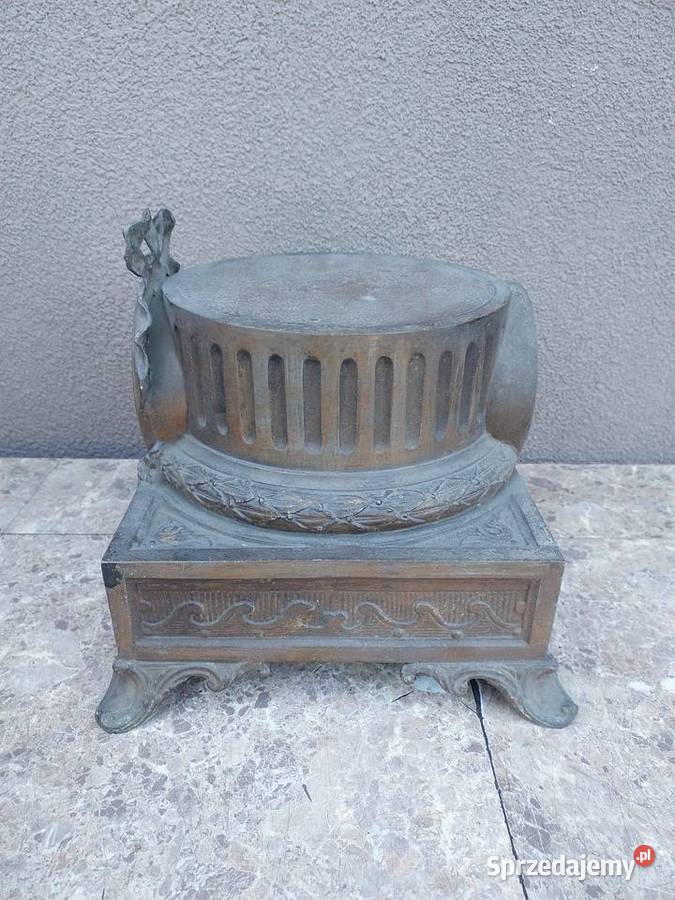 105 Obudowa starego zegara kominkowego francuza Tczew