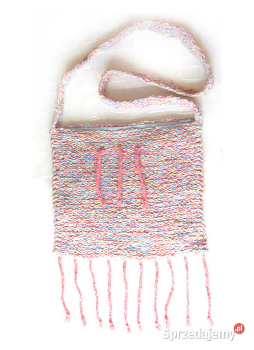 boho torba na ramię pastelowa torebka boho etno Na ramię