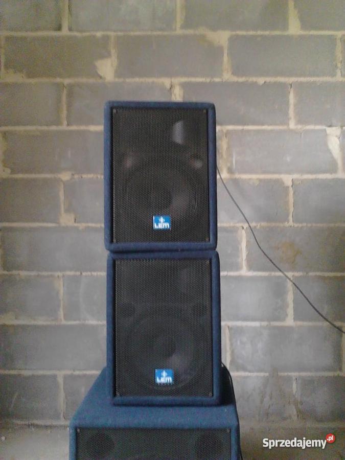ZAWODOWE KOLUMNY LEM PFM 10X Szydłowiec sprzedam