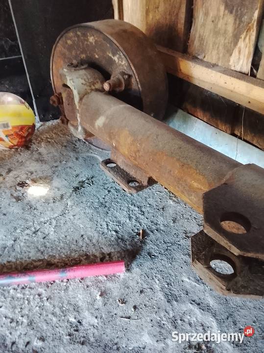 Oś przód z rozrzutnika mazowieckie Tymienica Stara sprzedam
