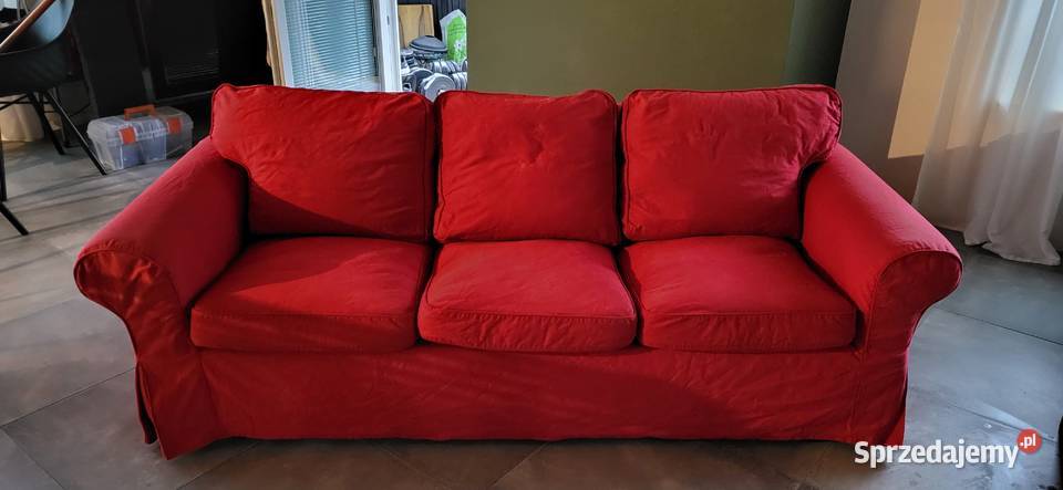 Sofa Ektorp IKEA 3 osobowa nierozkładana pomorskie Smolniki