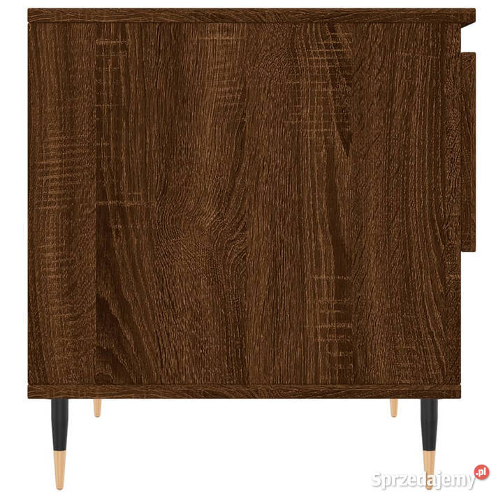 Stoliki kawowe 2 brązowy dąb 50x46x50 WM830907 mazowieckie Warszawa