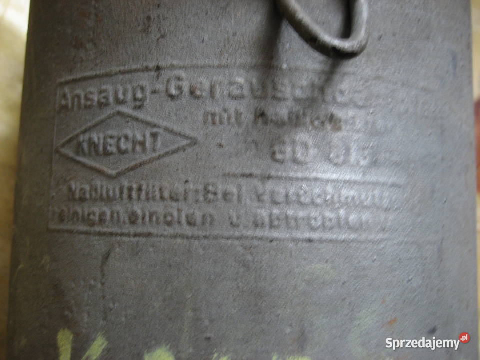 Knecht filtr powietrza weteran Horch Wanderer dolnośląskie Marciszów
