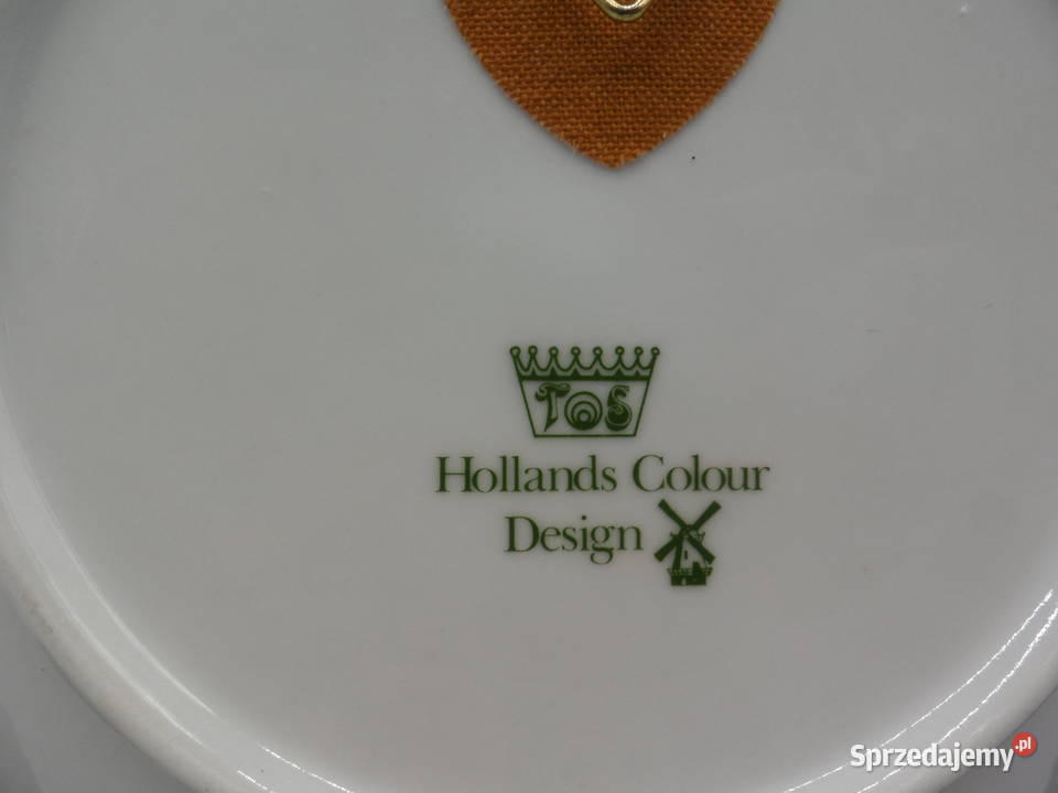 Talerz Ozdobny Holandia RYBAK Wiatrak Raszków