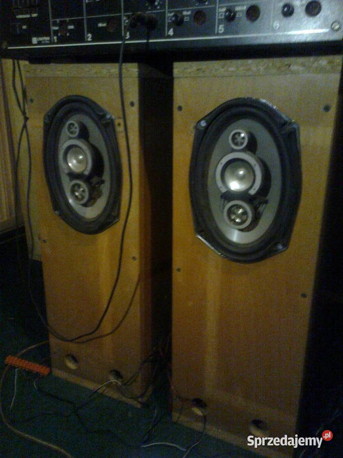 kolumny głośnikowe boschmann trójdrożne elipsy Gierałtowiczki