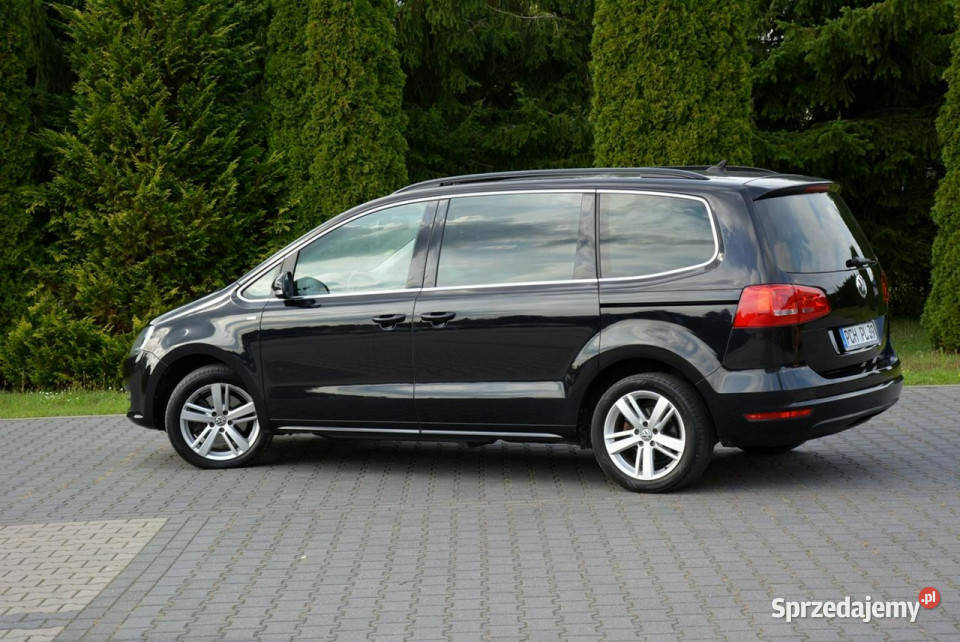 Volkswagen Sharan Panorama 7foteli DRL dzwi elektryczne lusterka Ostrów Mazowiecka