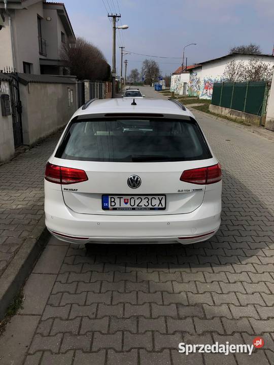 Volkswagen Passat B8 20 TDI 2016 małopolskie sprzedam