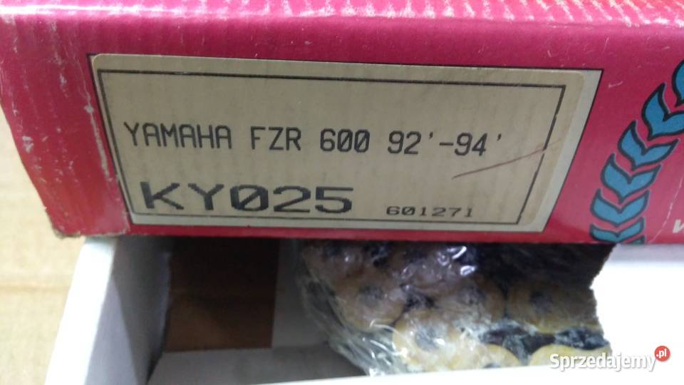 YAMAHA FZR 600 zestaw napędowy łańcuch zębatka Bielsk Podlaski