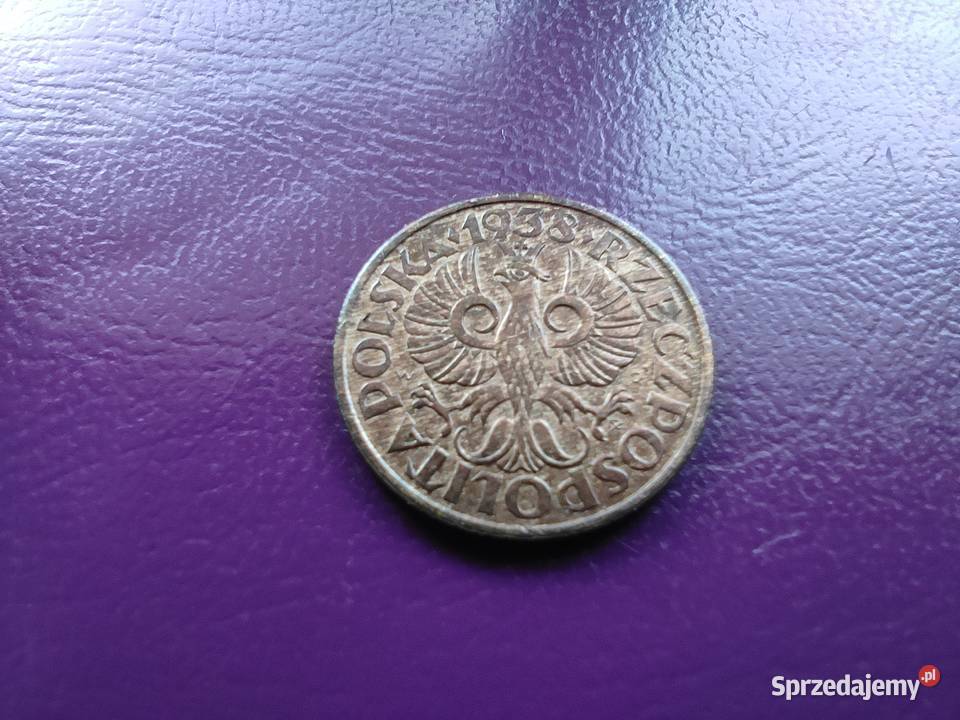 Moneta przedwojenna Sanacja II RP 2 grosze 1938 sprzedam