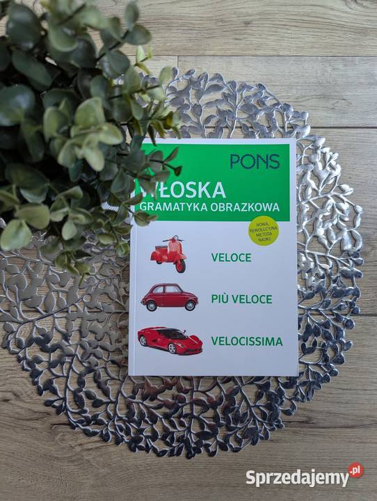 Włoska gramatyka obrazkowa PONS ISBN 9788383392011 Wrocław
