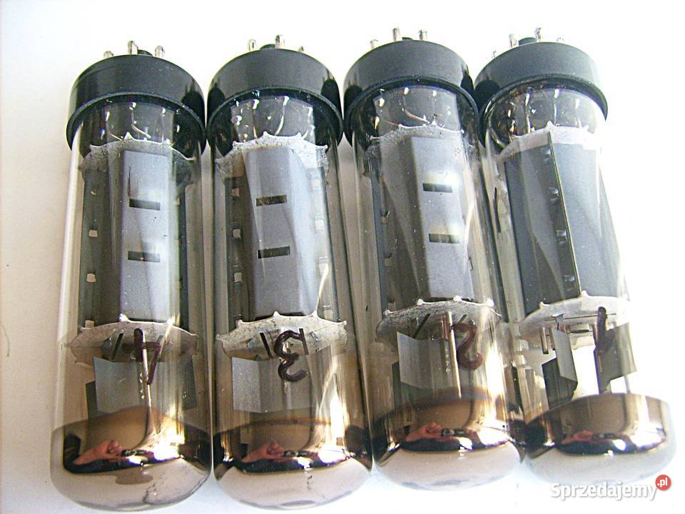 EL34 RFT KWARTET z lat 1960ych SHORT BASE Pozostałe Porąbka