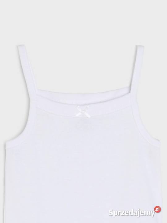 Białe body Sinsay 56 bawełna noworodek newborn uniseks Szczecin sprzedam