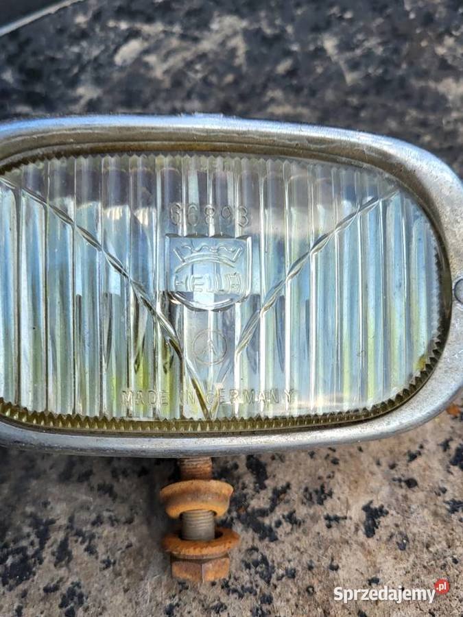HELLA HALOGEN PLUS SZKŁO I RAMKA OPEL NSU DKW VW Rybnik