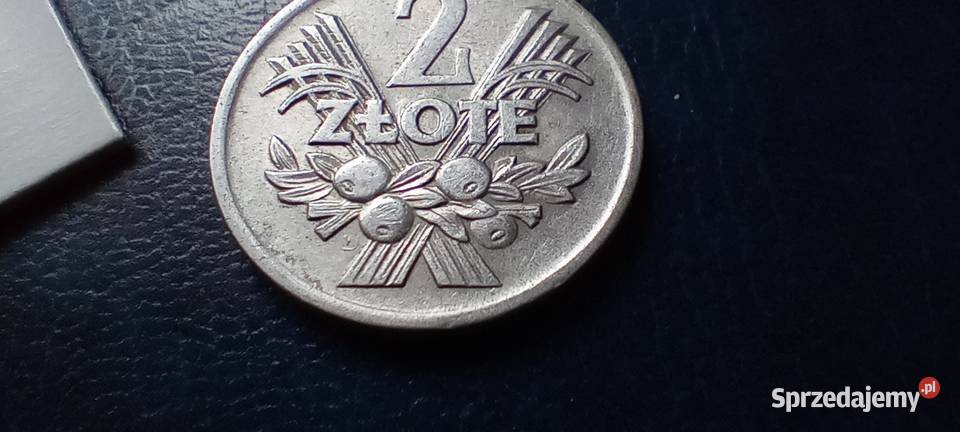 Stare monety 2 złote 1971 Jagody PRL Polska Numizmatyka podkarpackie Lesko