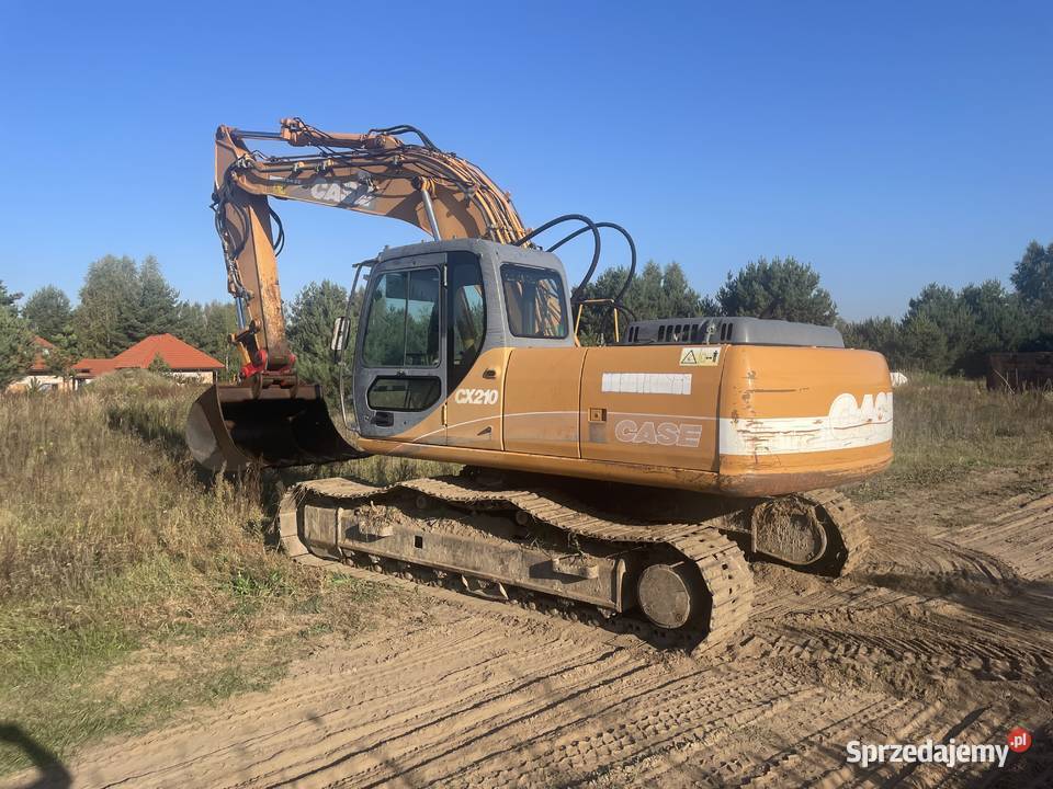 Koparka gąsienicowa 21 ton wynajem z operatorem Wykopy, roboty ziemne Warszawa