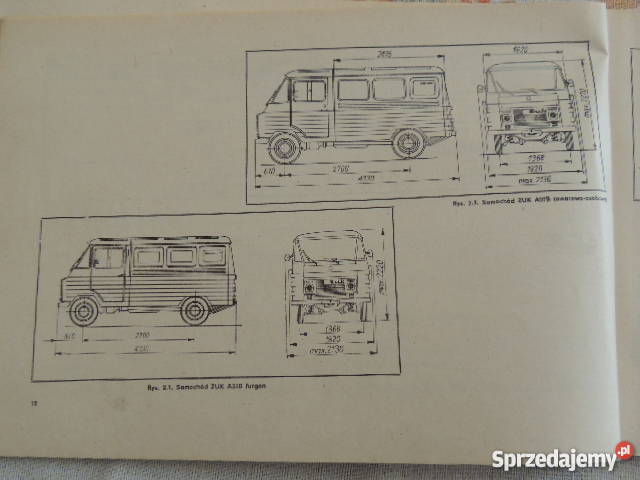 Instrukcja obsługi samochodu dostawczego ŹUK Szczecin