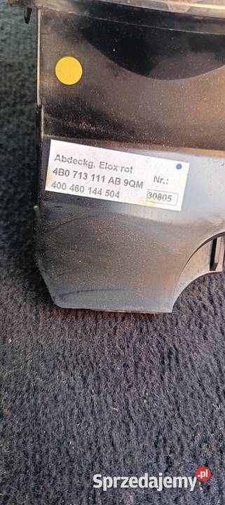 Moduł Osłona Wybierak Biegów Audi A4 B5 a20 Myszków