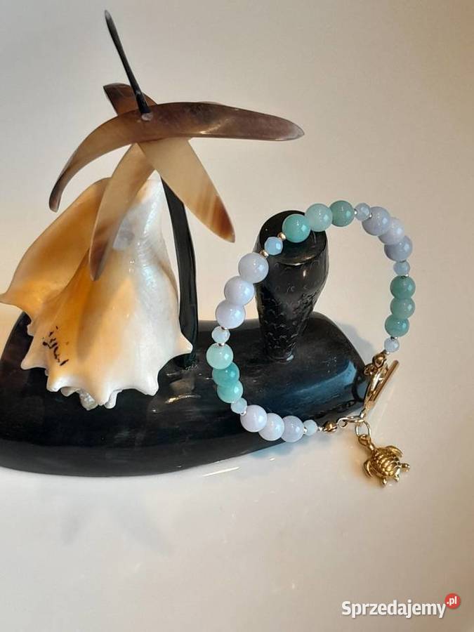 Kamienie naturalne Akwamaryn Amazonit Toggle Bielsko-Biała