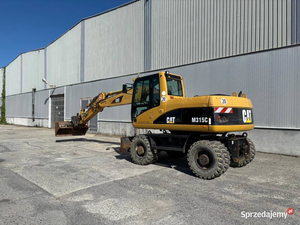 koparka kołowa Caterpillar M315C 313316318 Chojnów